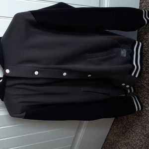 Vans button up Varsity jacket